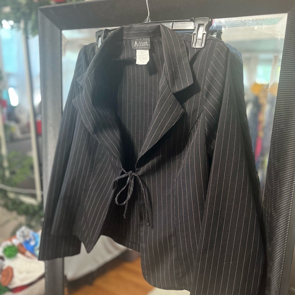 Striped Blazer